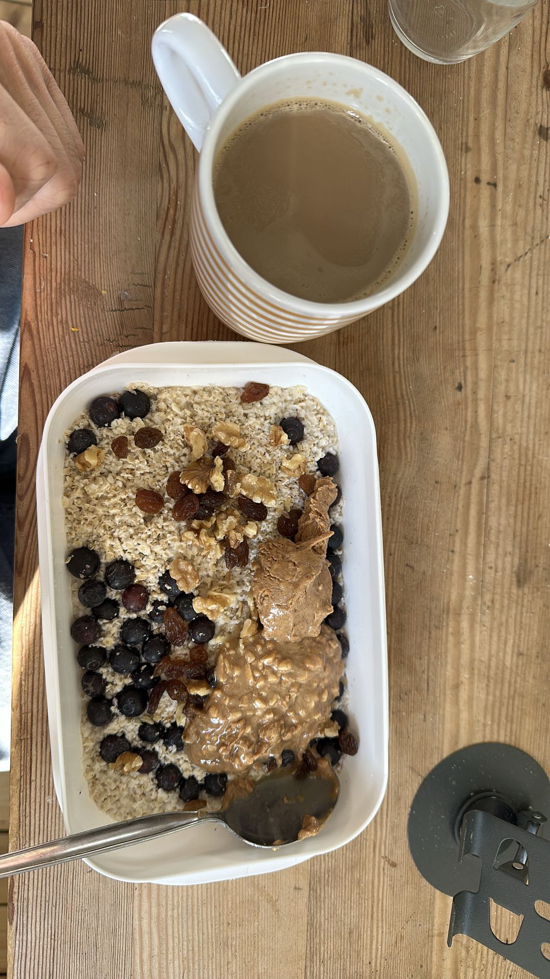 Havregrynsgröt med bär