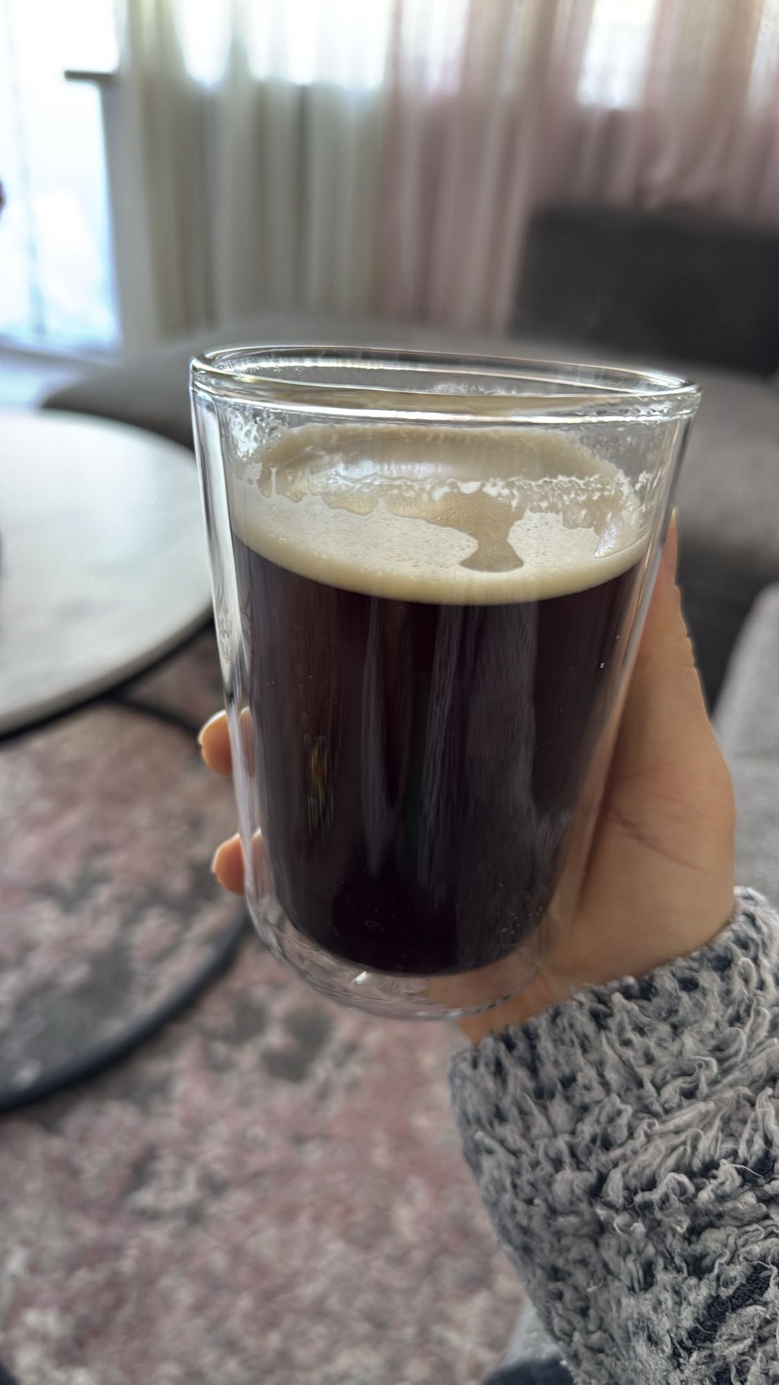 Tasse schwarzer Kaffee