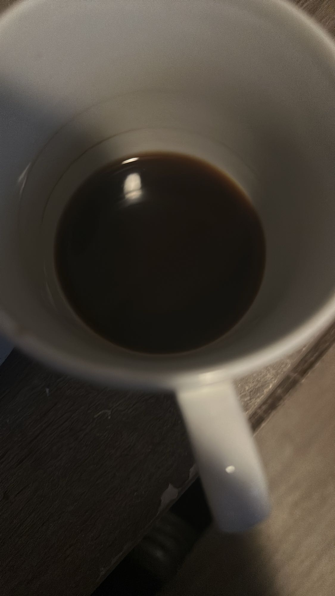 Tasse schwarzer Kaffee