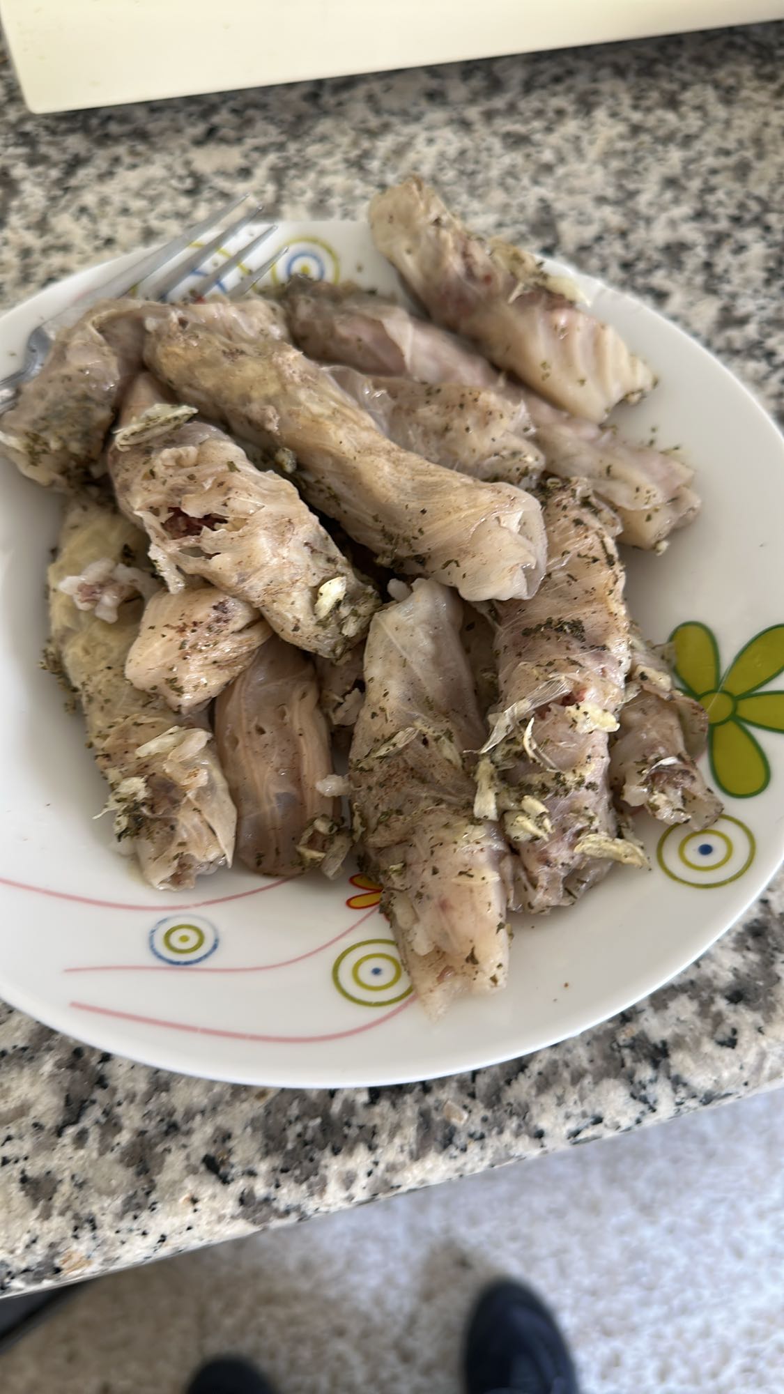 Boiled Chicken Wings