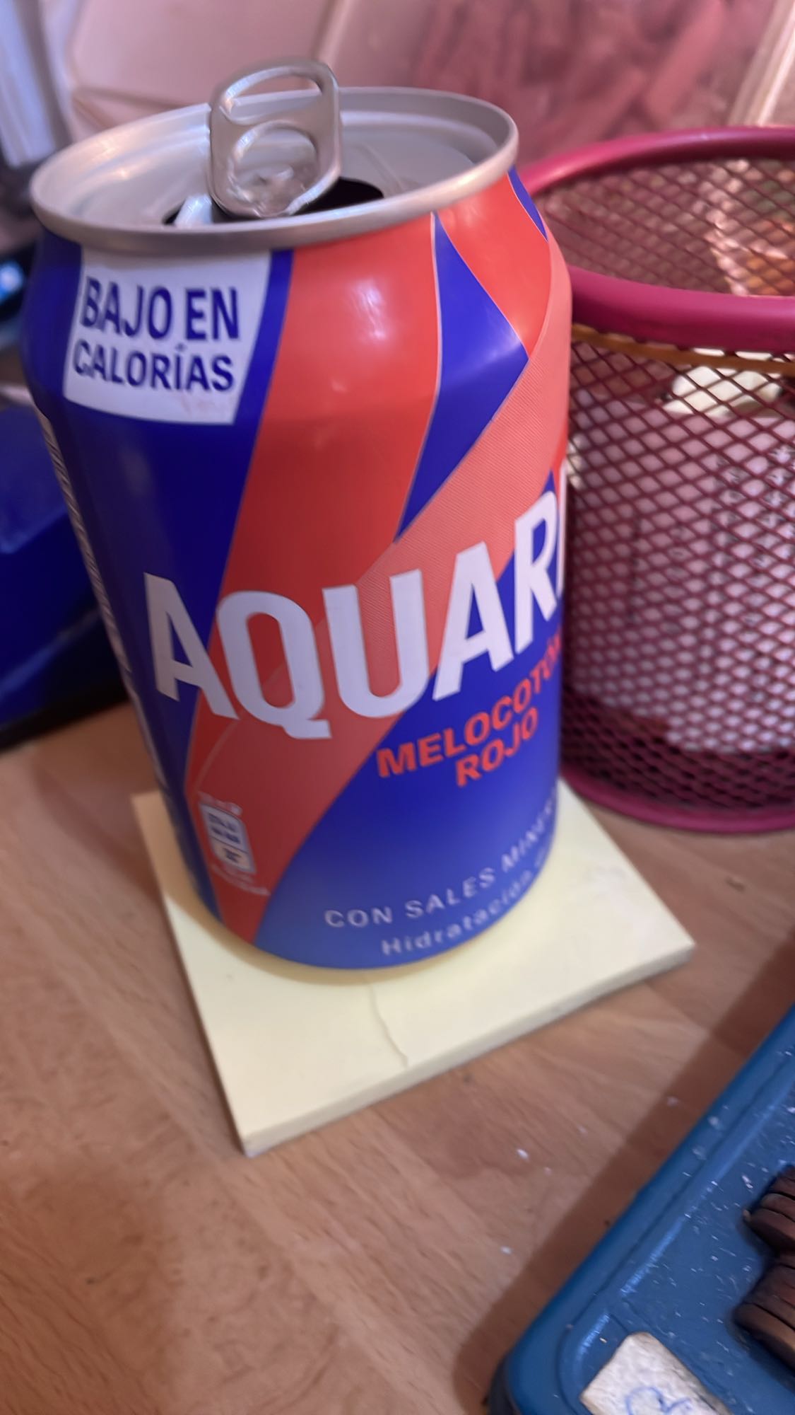 Aquarius melocotón lata