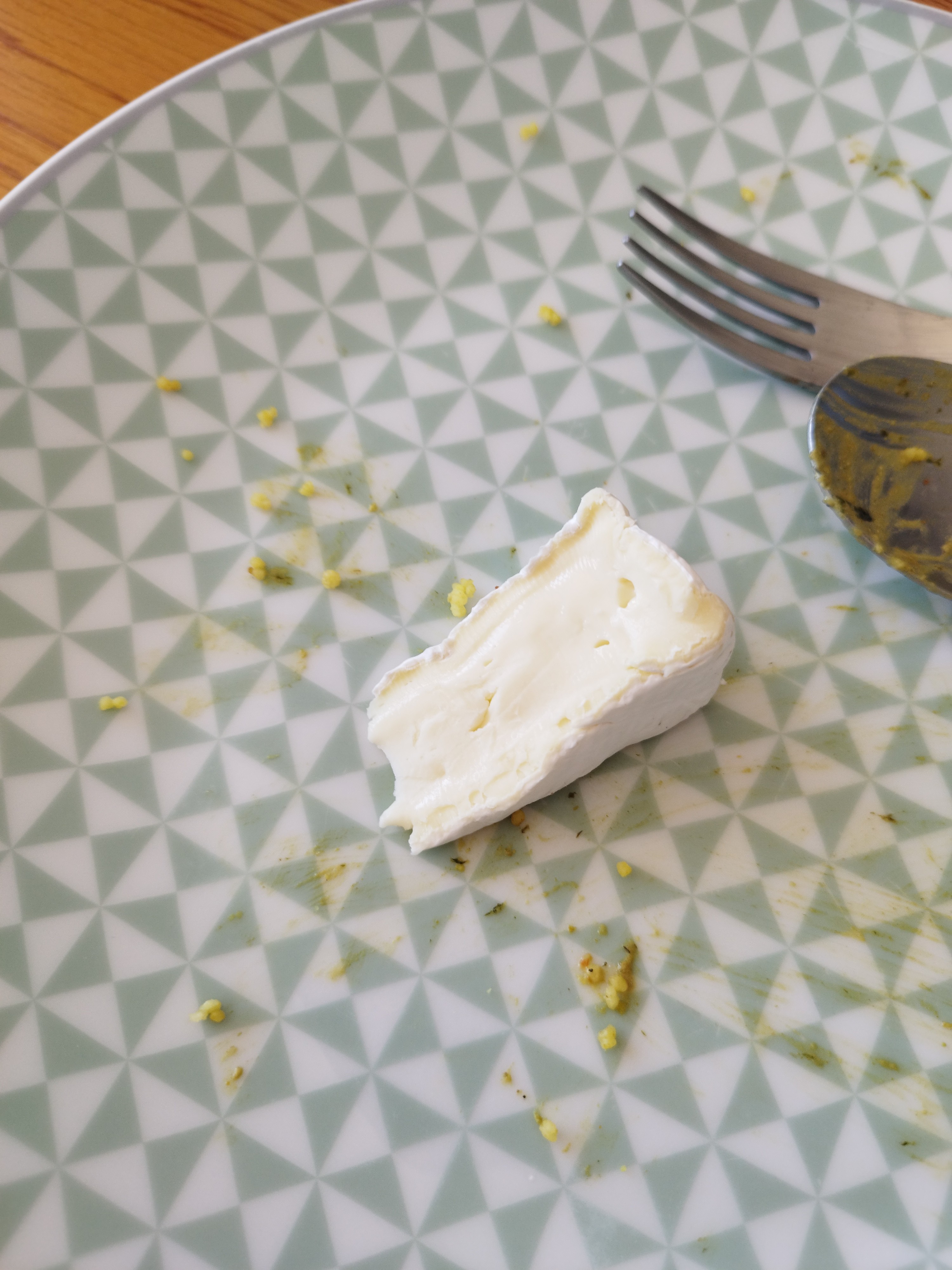 Fromage sur assiette