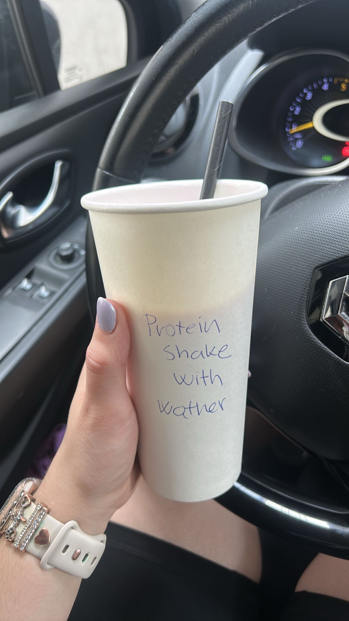 Protein Shake with Water