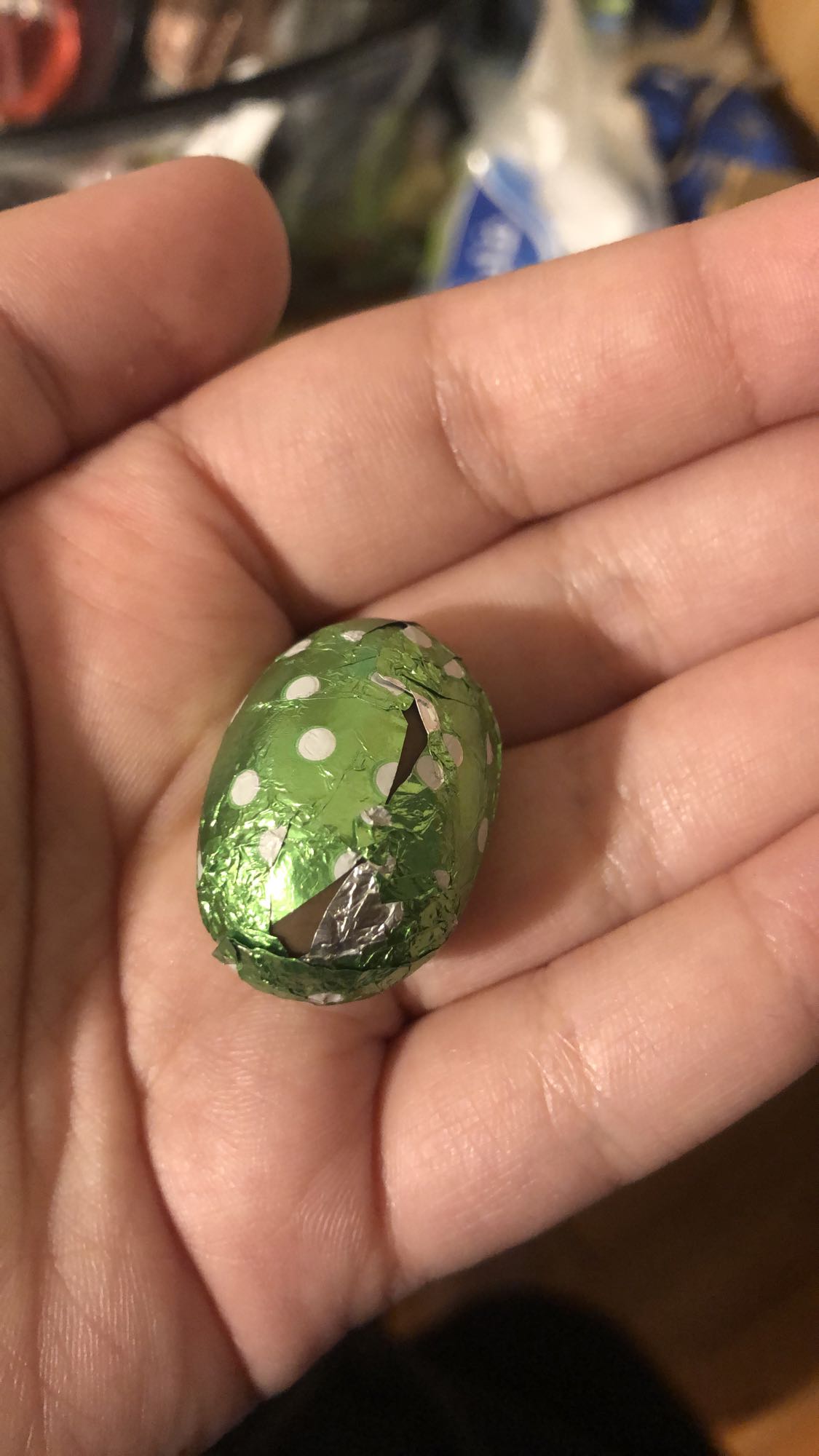 Chocolate Egg Candy