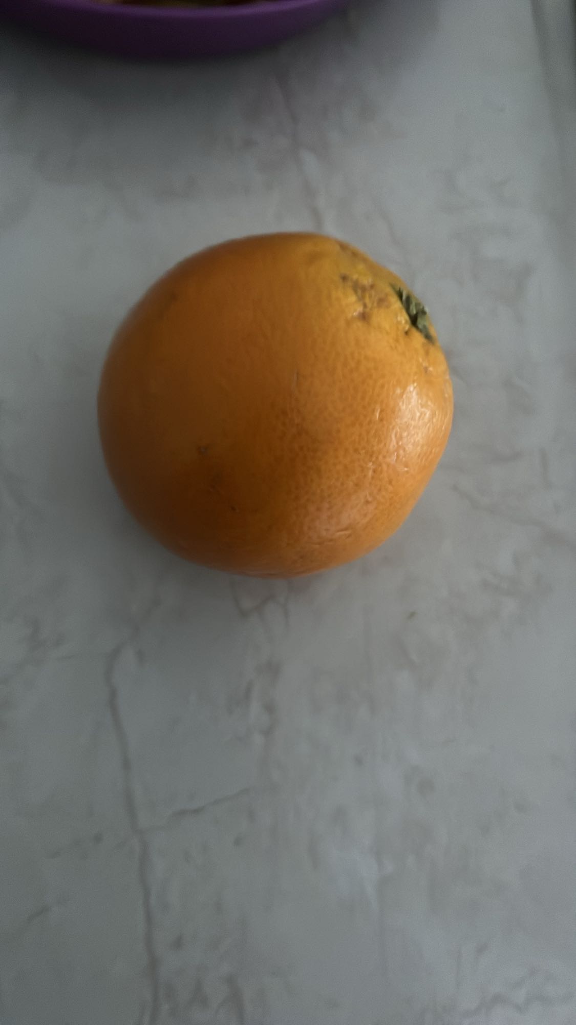 Orange entière