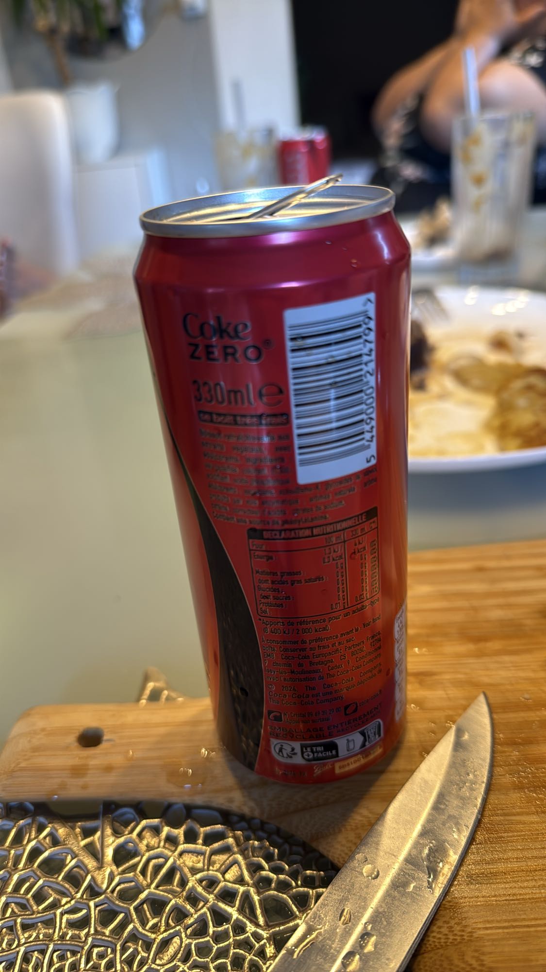 Coca-Cola Zero Lata