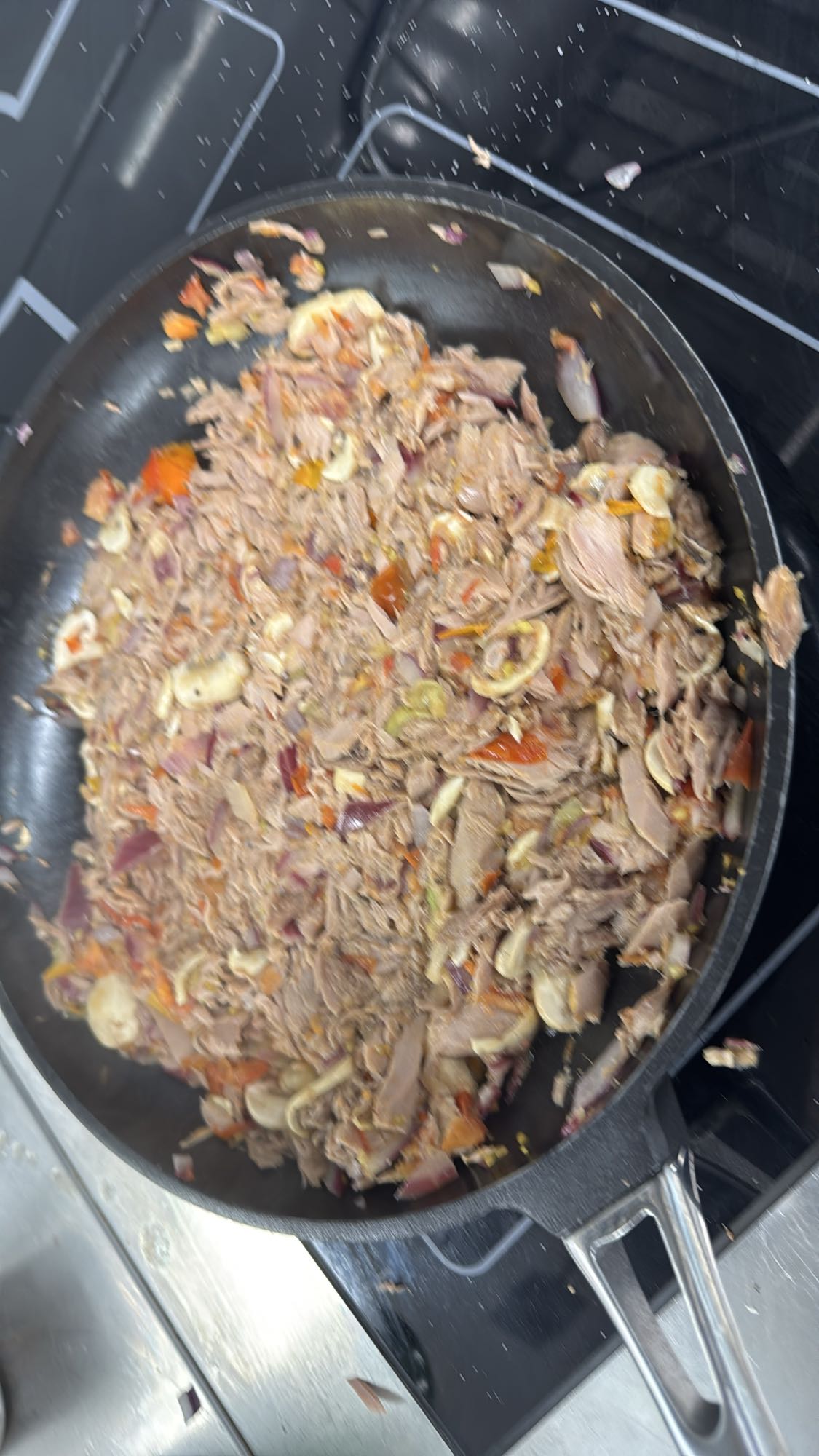 Tonfiskröra med grönsaker