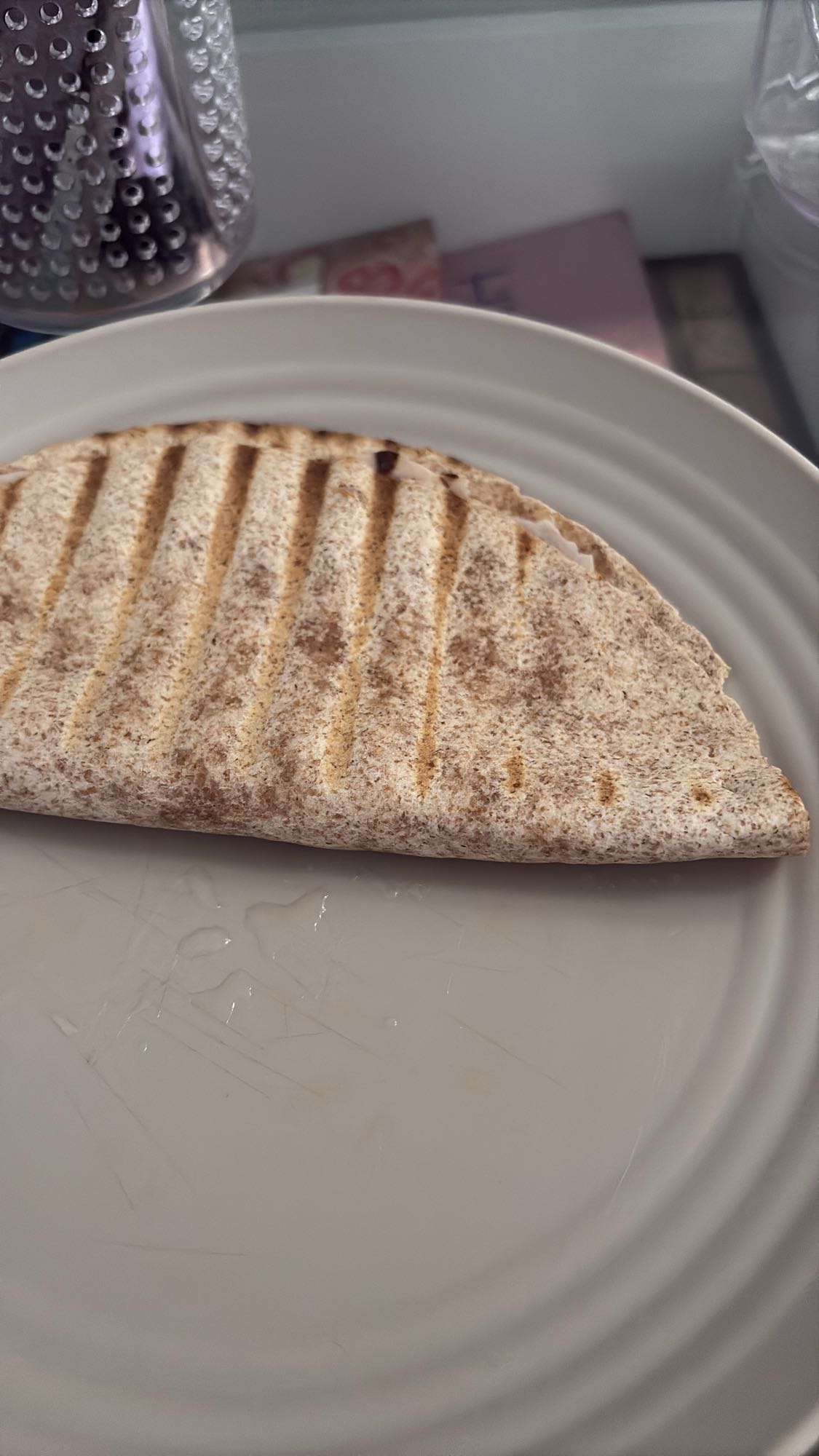 Wrap integral a la plancha