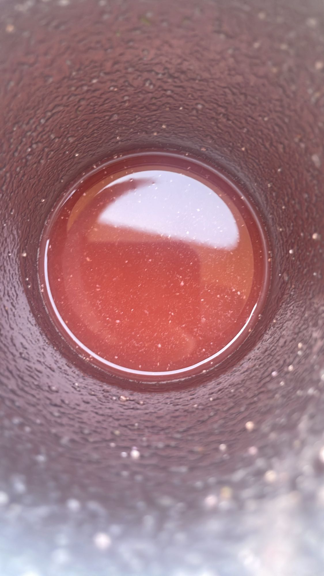 Suco de fruta vermelha