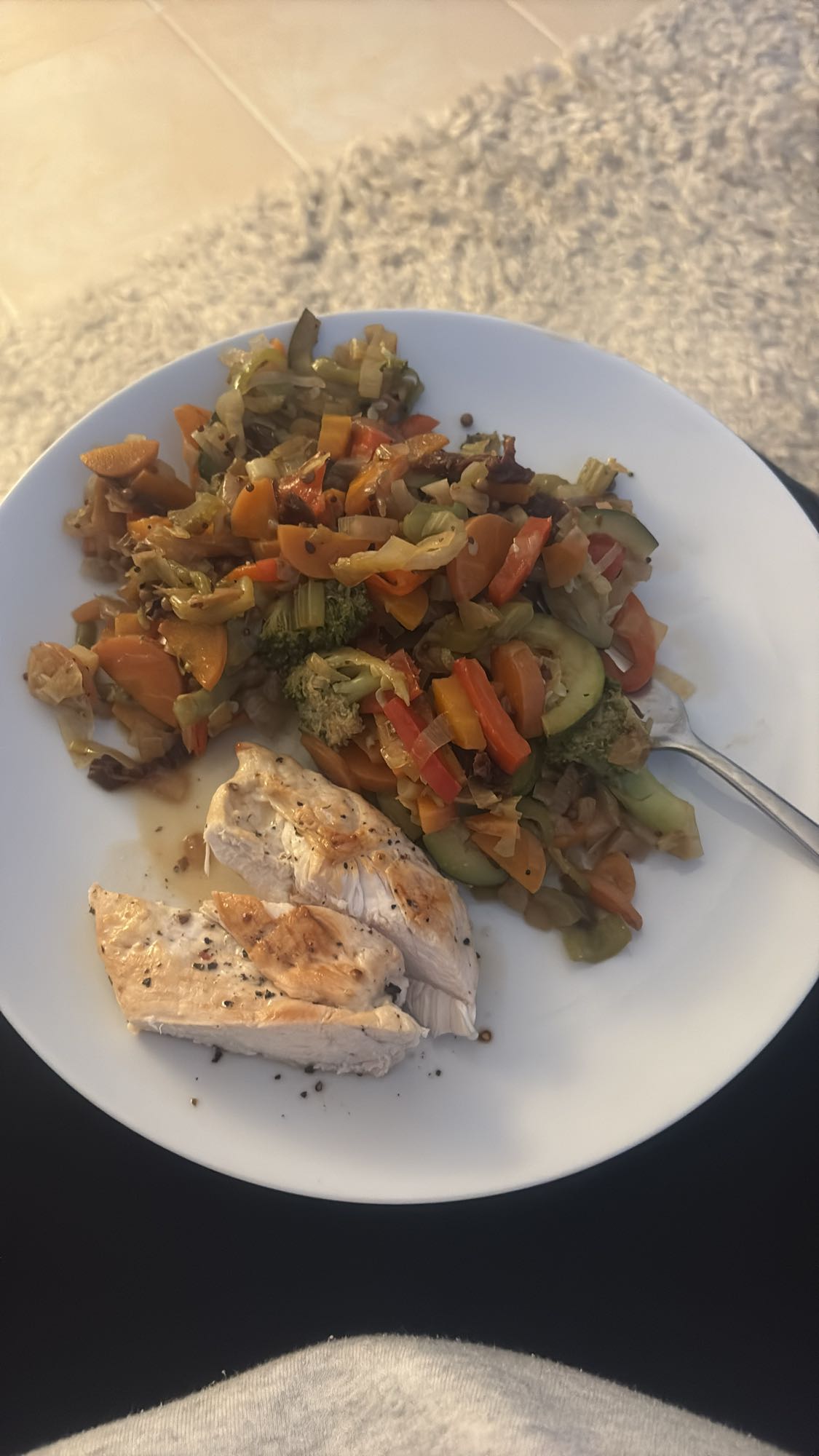 Grilled Chicken & Veggies