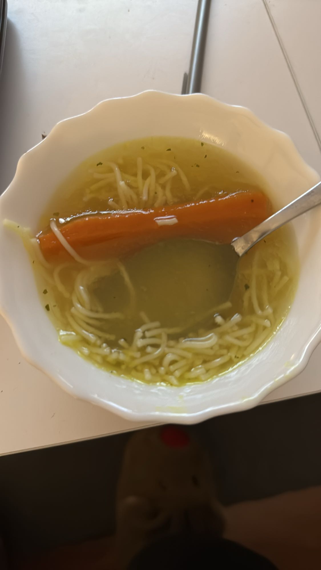 Rosół z marchewką