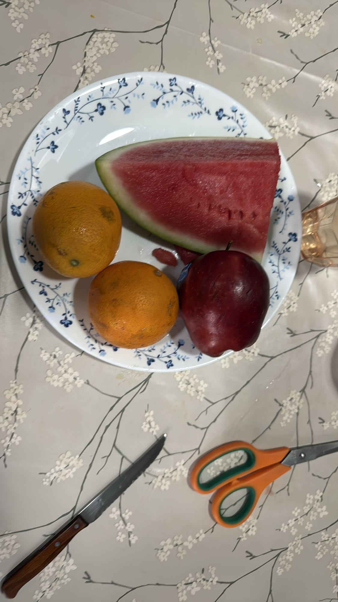 Plato de frutas frescas