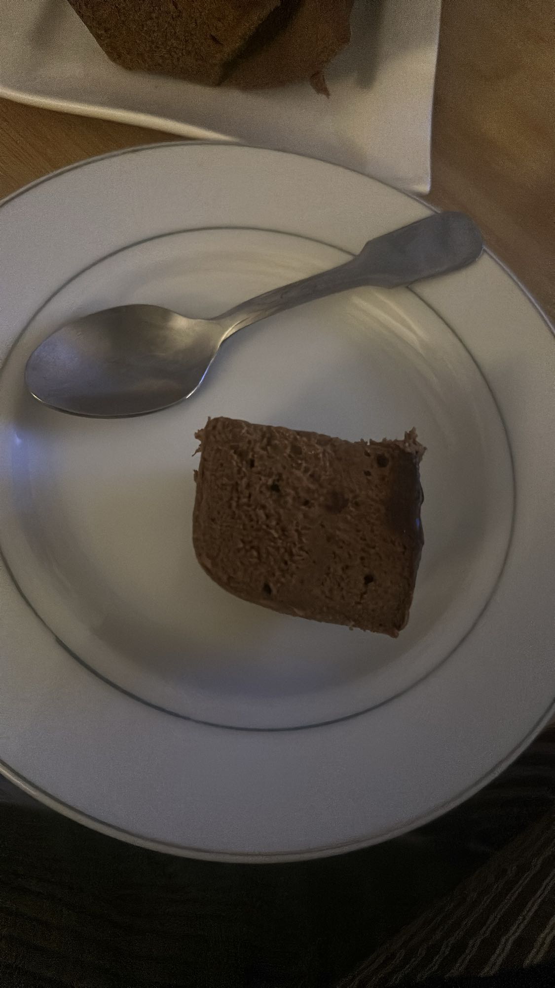 Mousse au chocolat protéinée