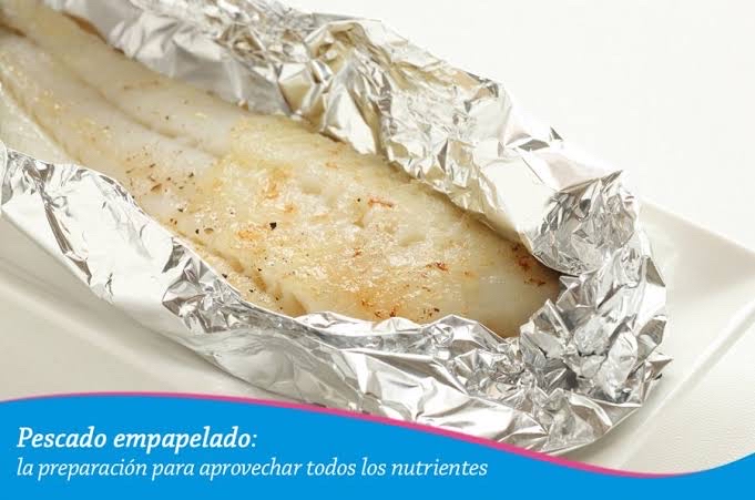 Pescado empapelado