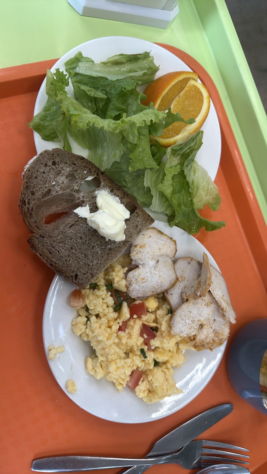 Chicken Egg Salad Plate