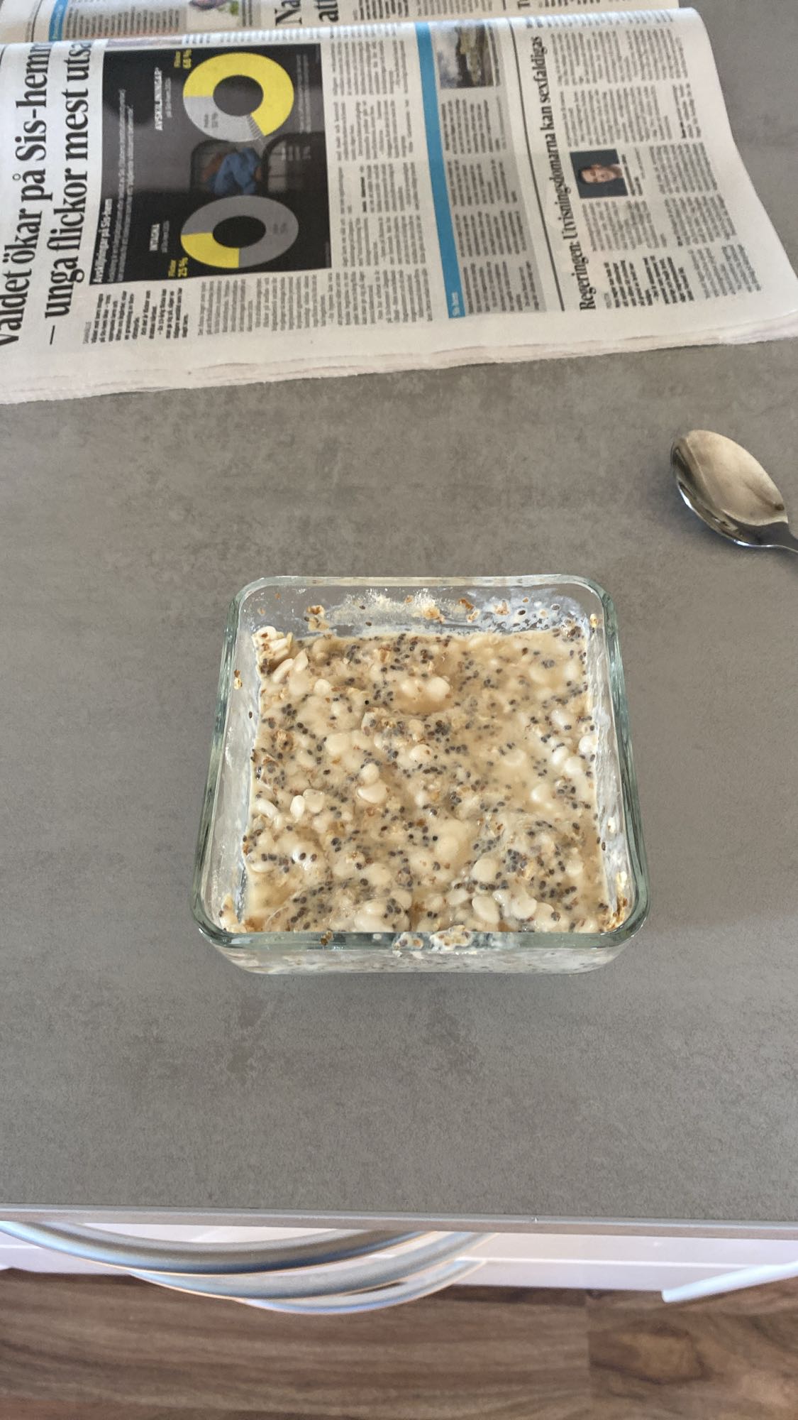 Overnight oats med frön