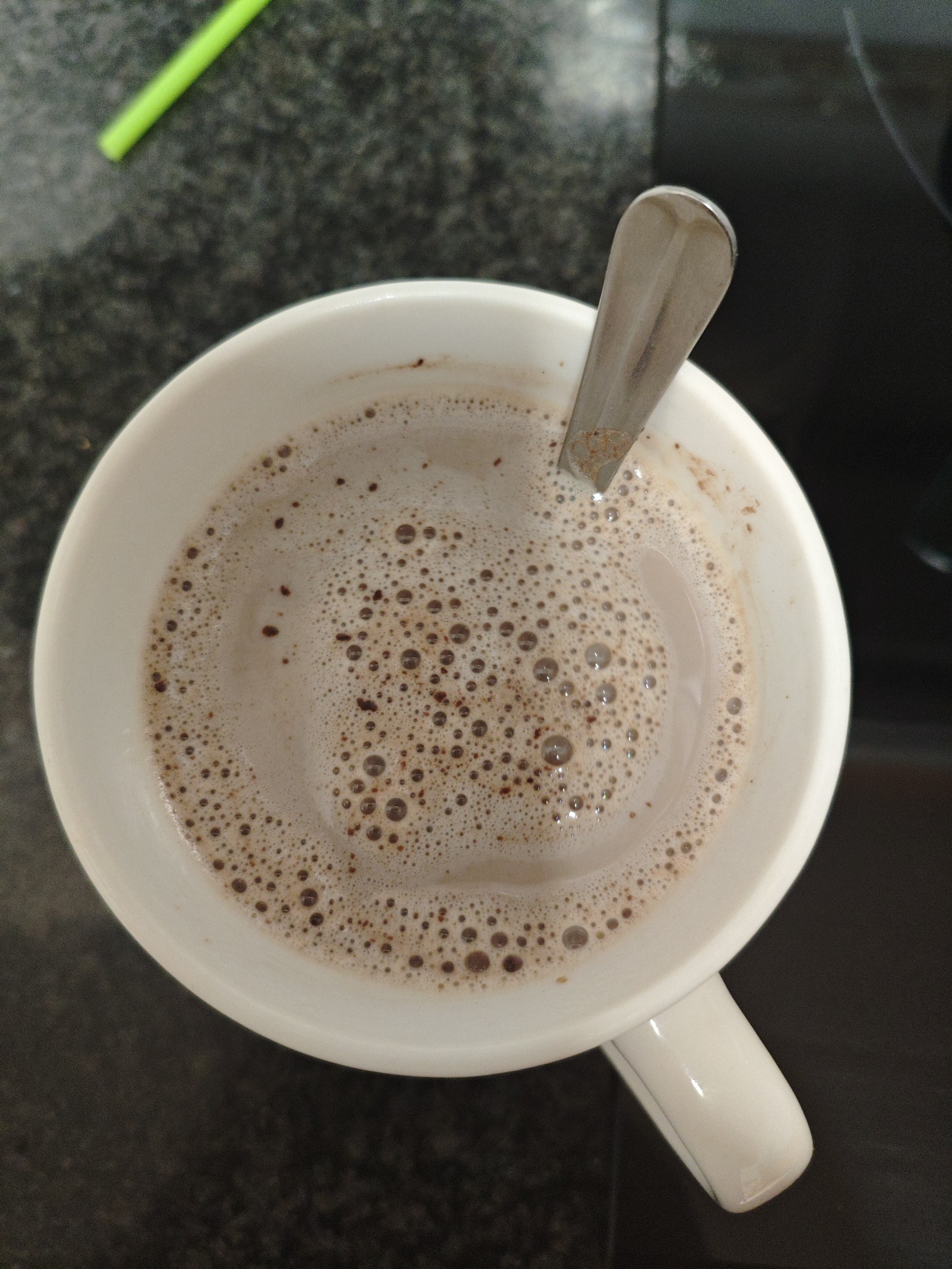 Taza de chocolate caliente