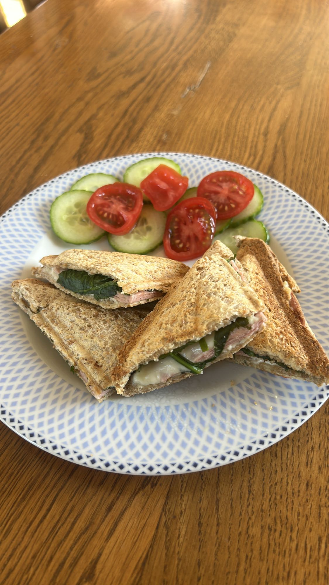 Toasted Sandwich & Salad