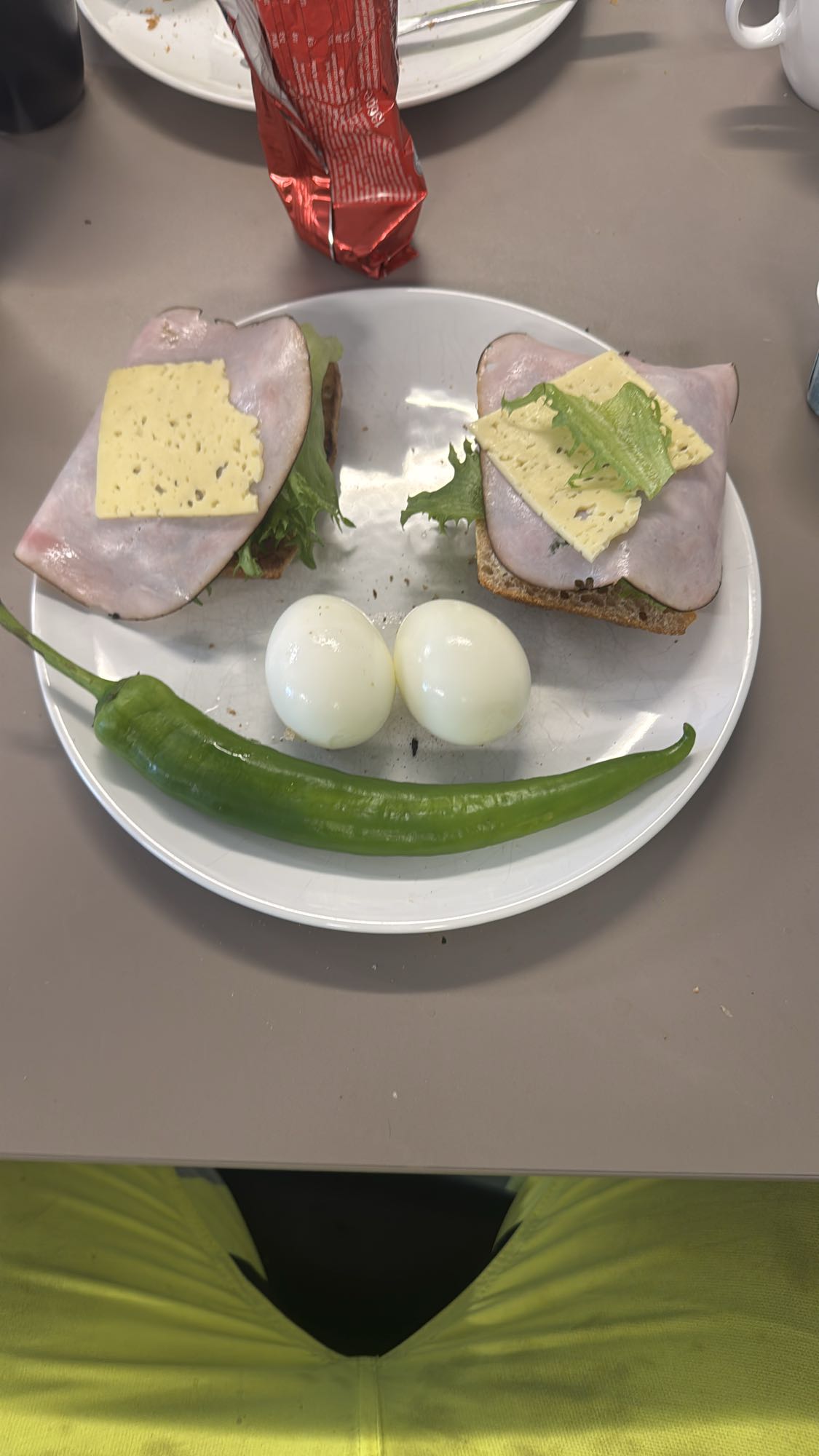 Smörgås med ägg och ost