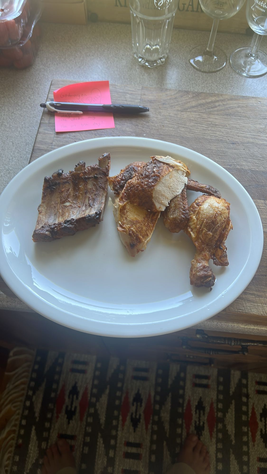 Kyckling och revbensspjäll