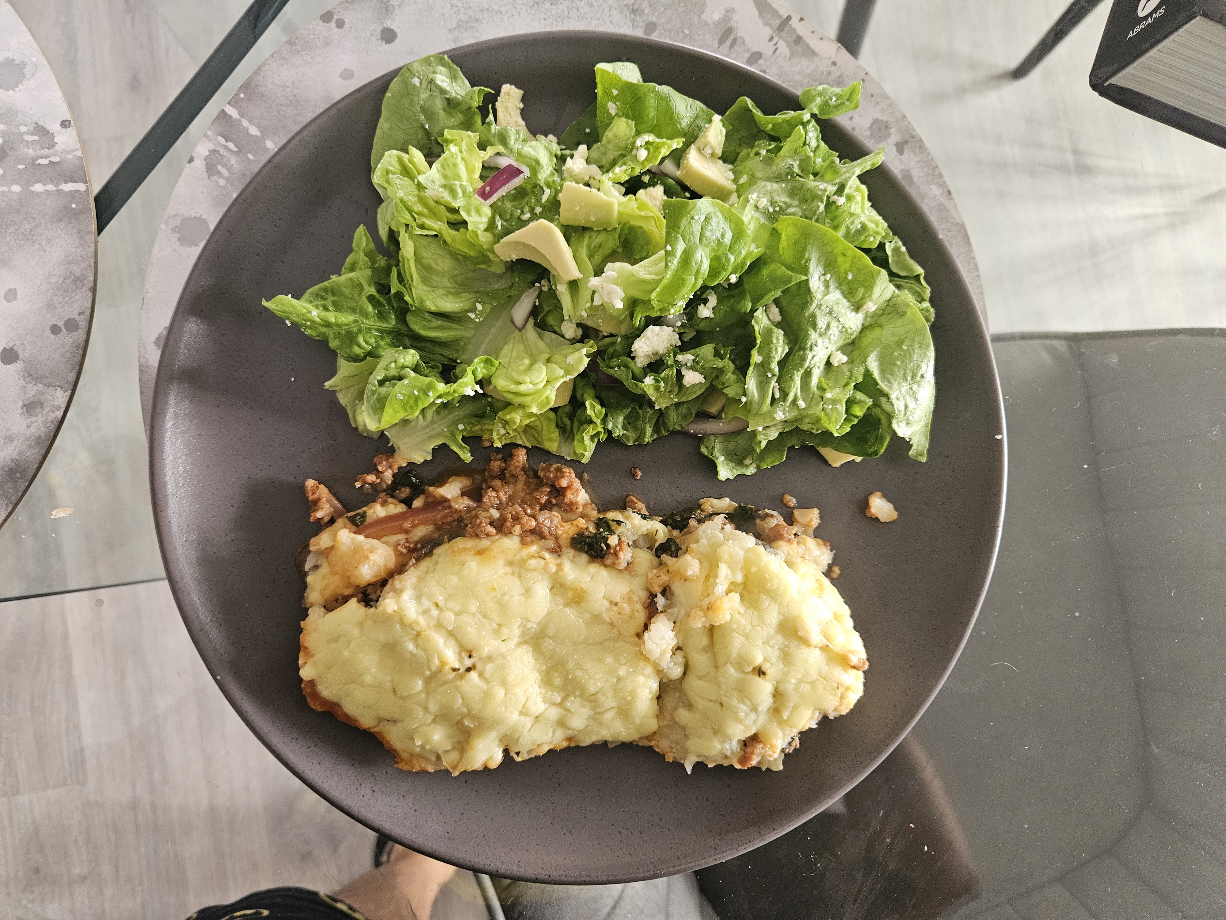 Lamb mince cauliflower cottage pie