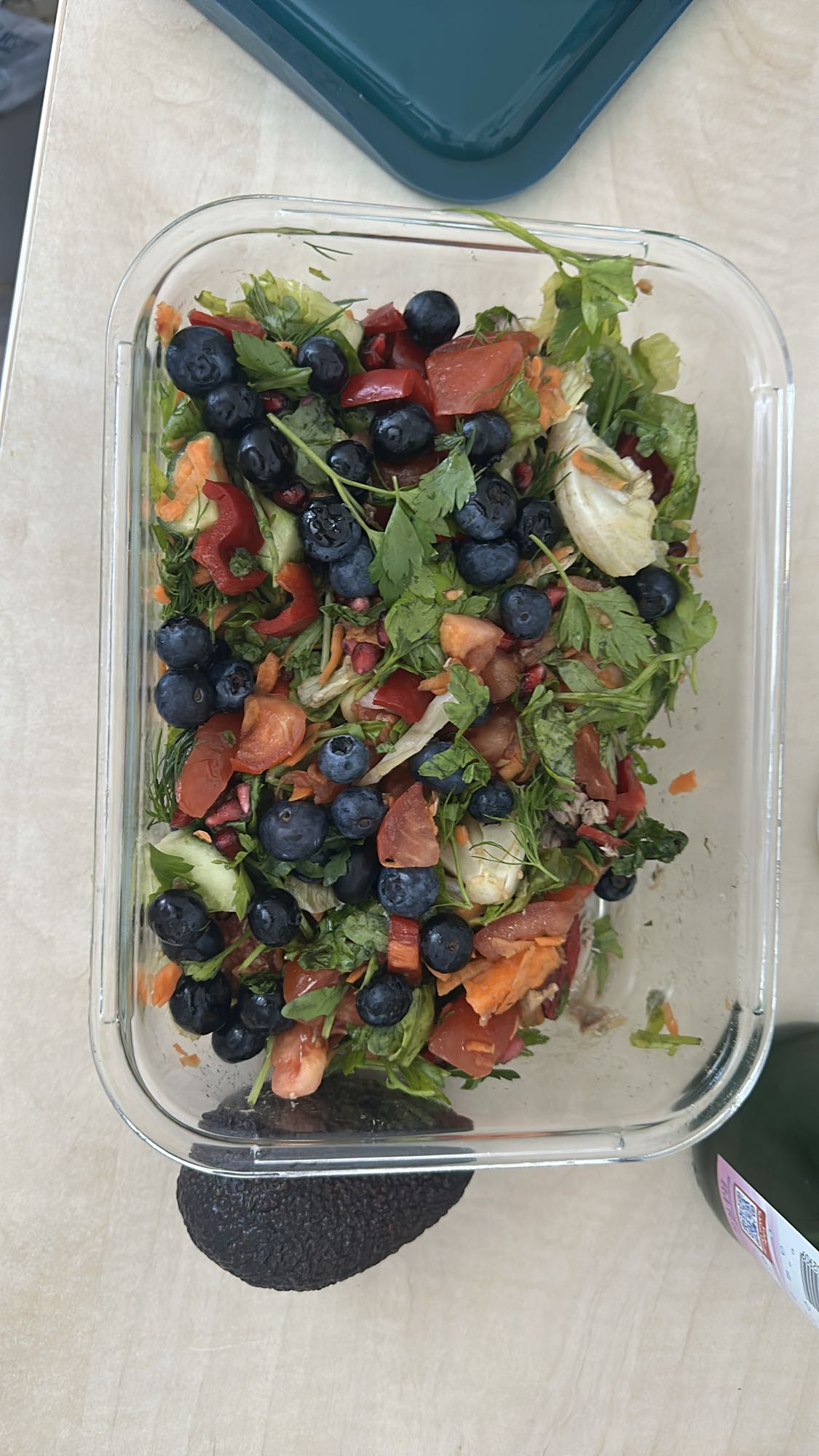 Ensalada de frutas y verduras
