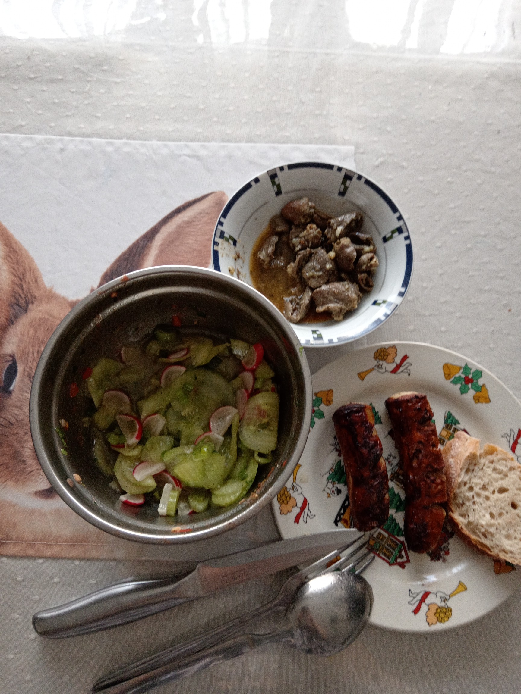 Grilled Sausage Plate