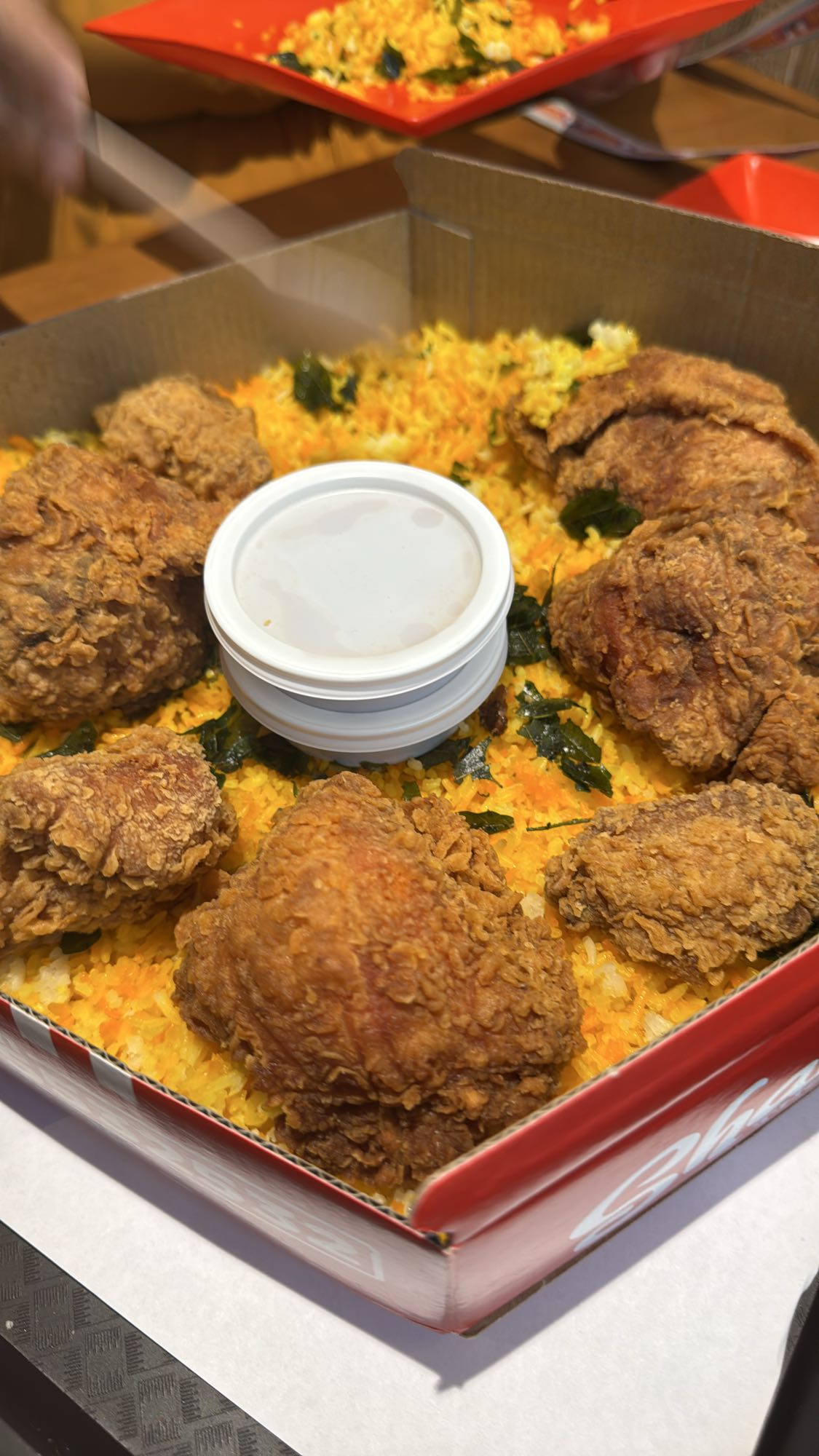 Fried Chicken with Rice