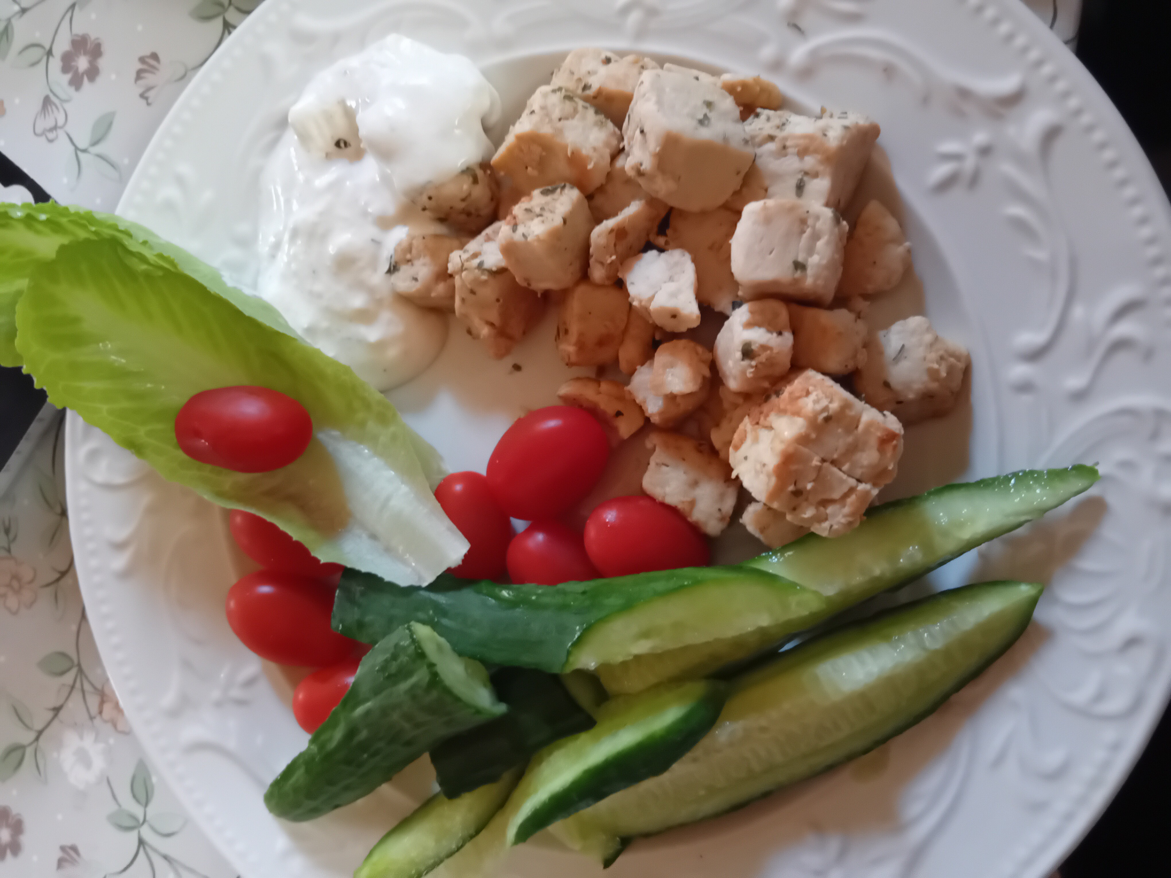 Kyckling med grönsaker