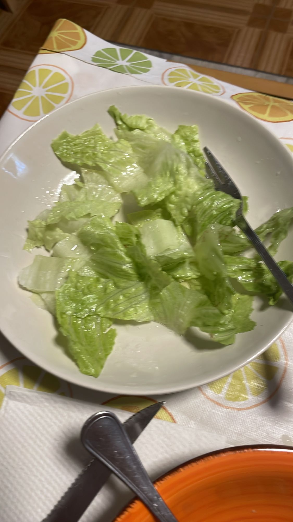 Ensalada de lechuga
