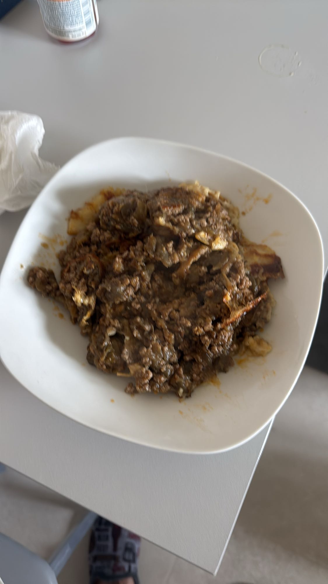 Carne molida con papas