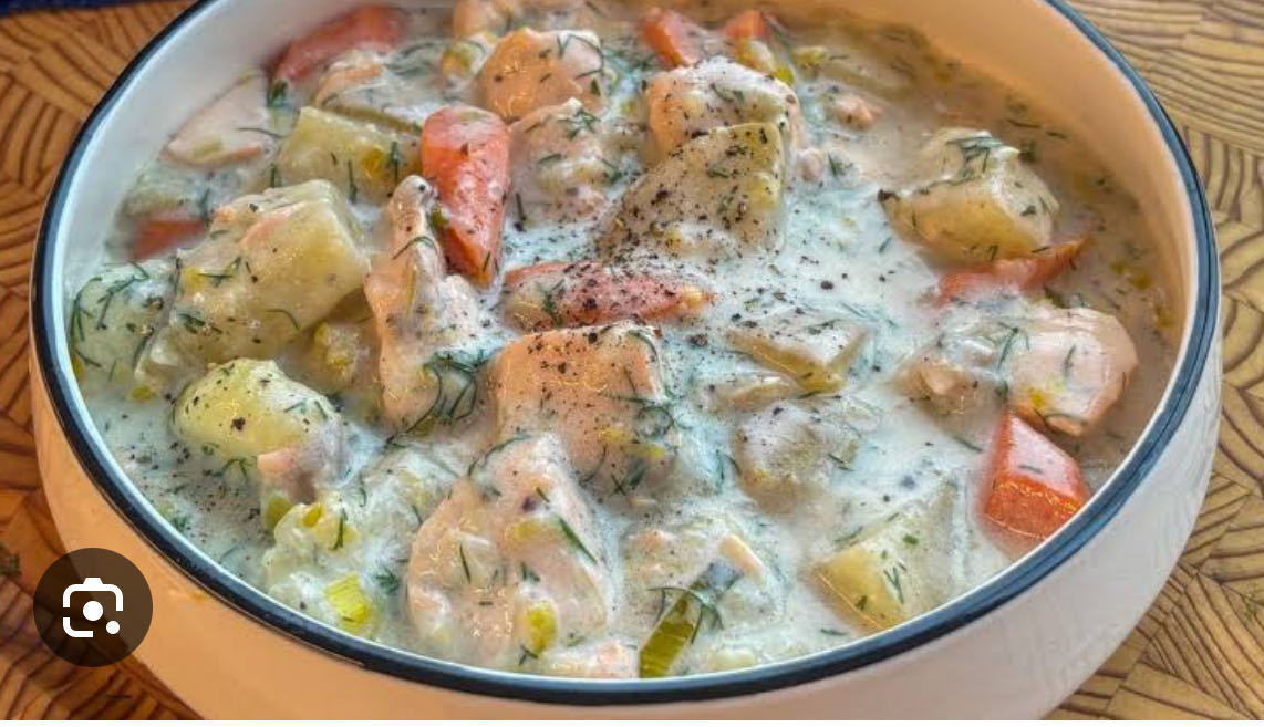 Krämig kycklinggryta