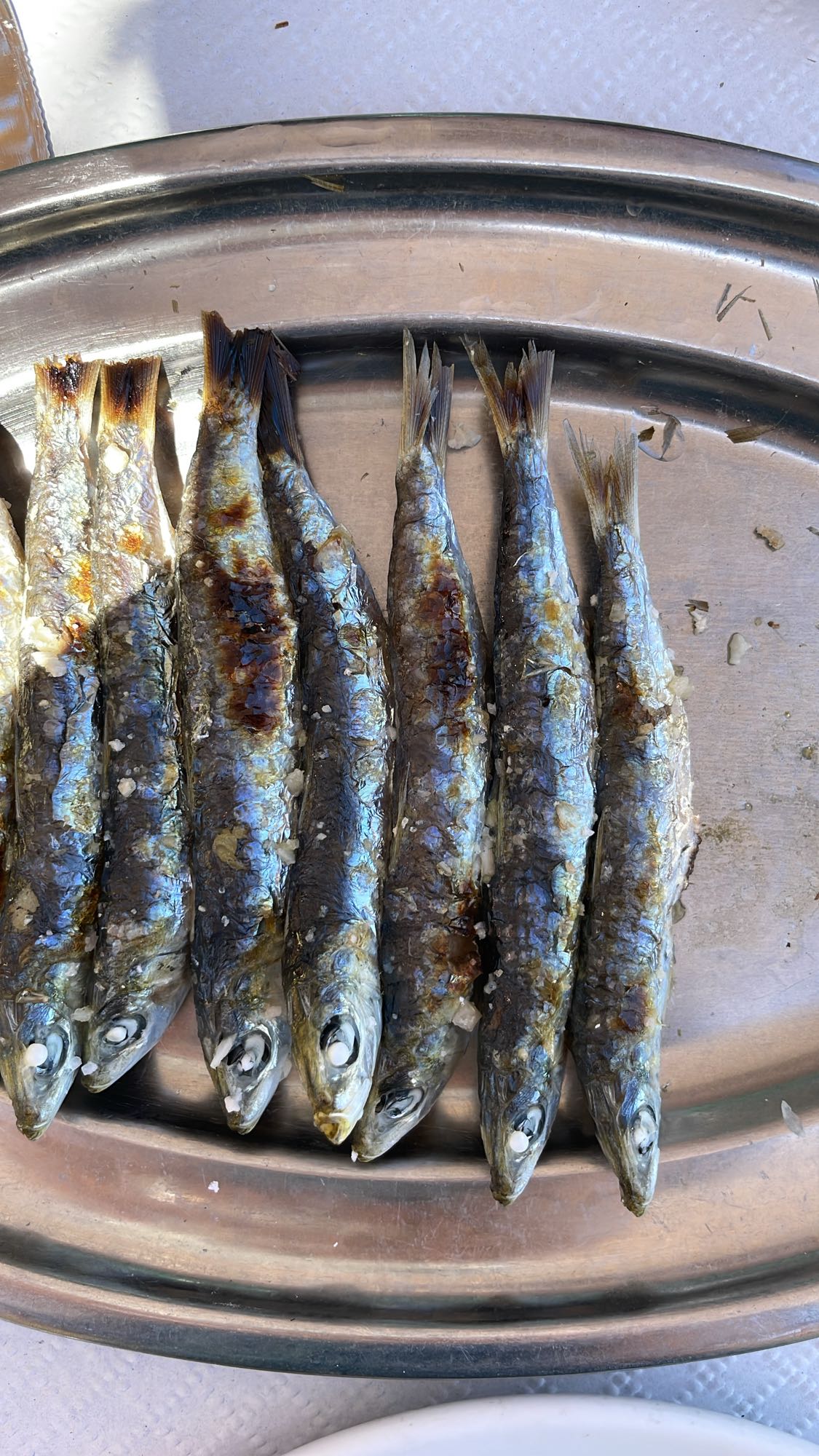 Sardinas asadas
