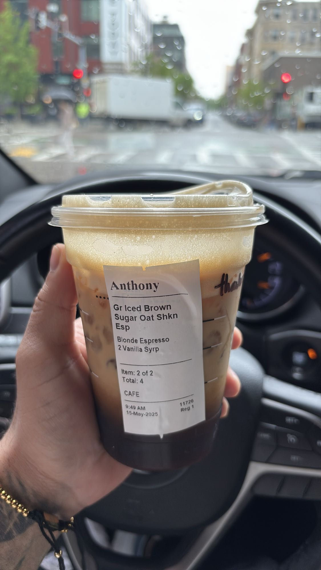 Iced Brown Sugar Oat Espresso