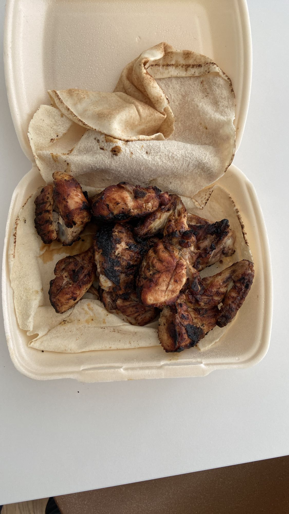 Grilled Chicken with Flatbread