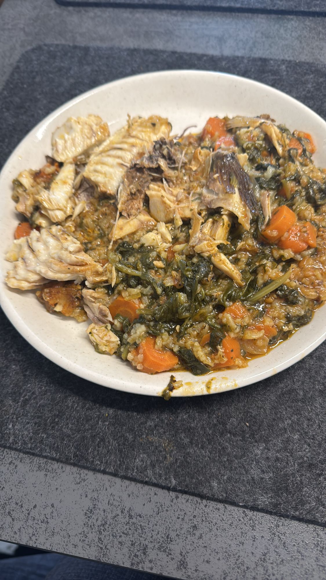 Fisch-Gemüse-Eintopf