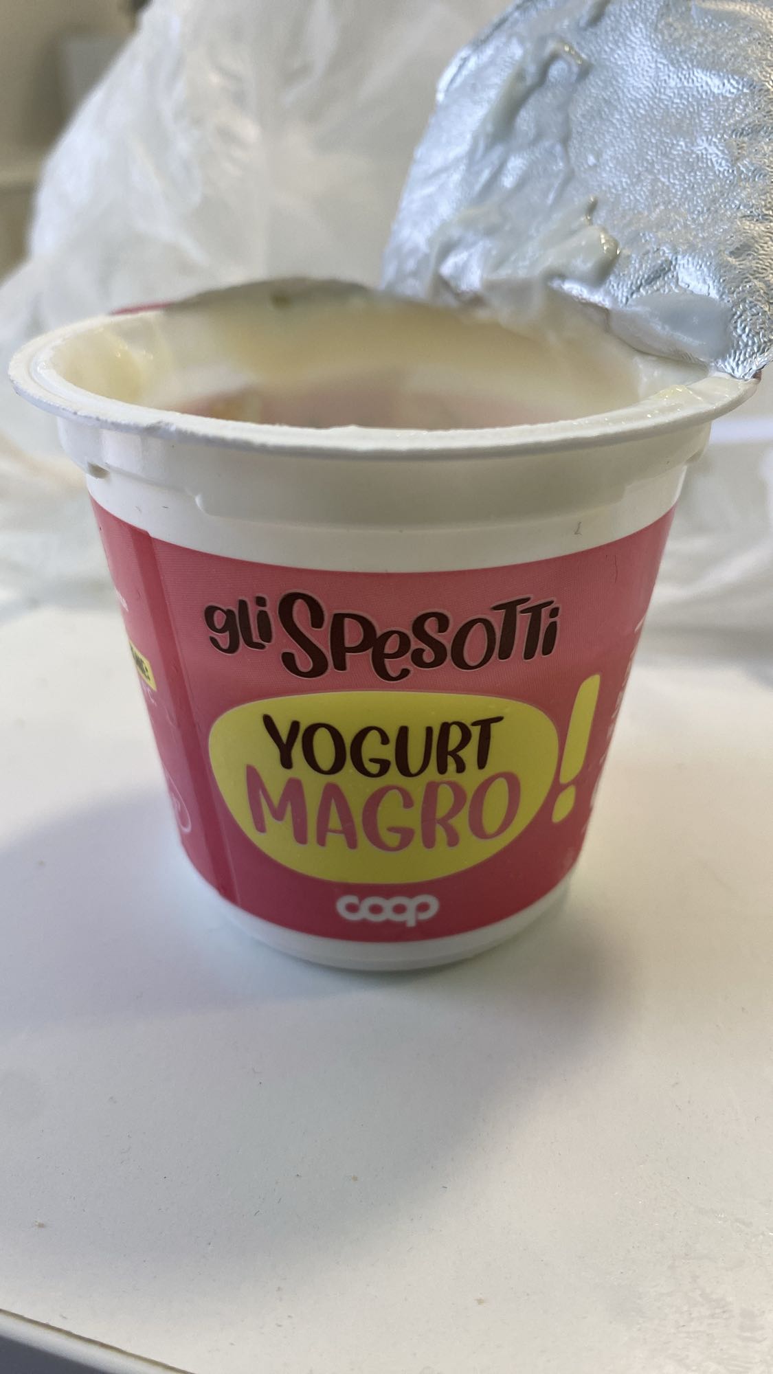 Yogurt magro Coop