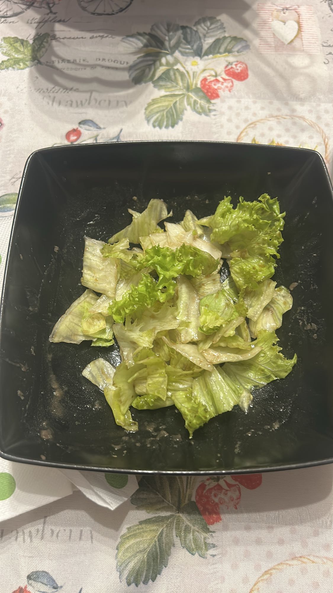 Insalata verde semplice