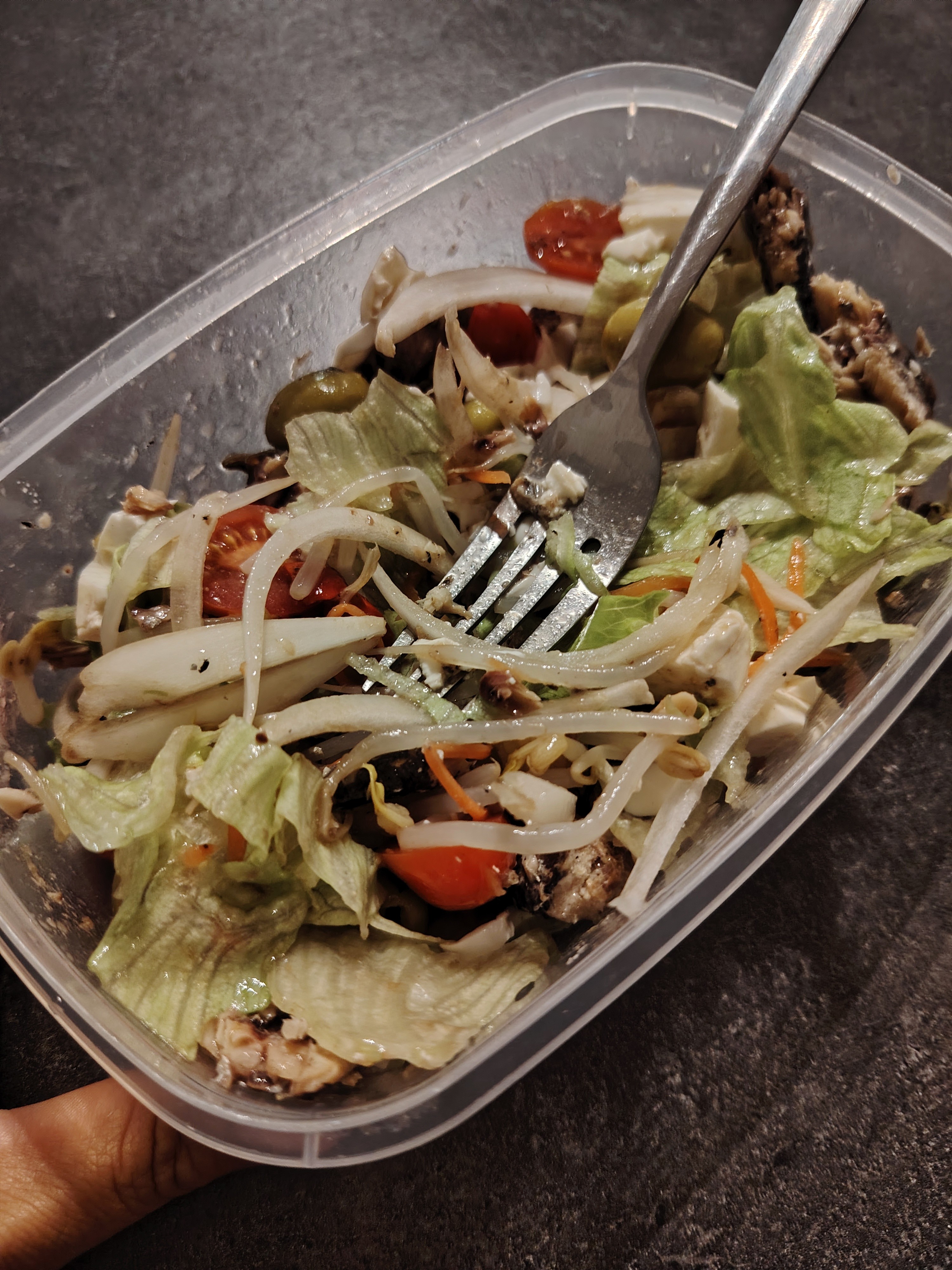 Ensalada mixta con pollo