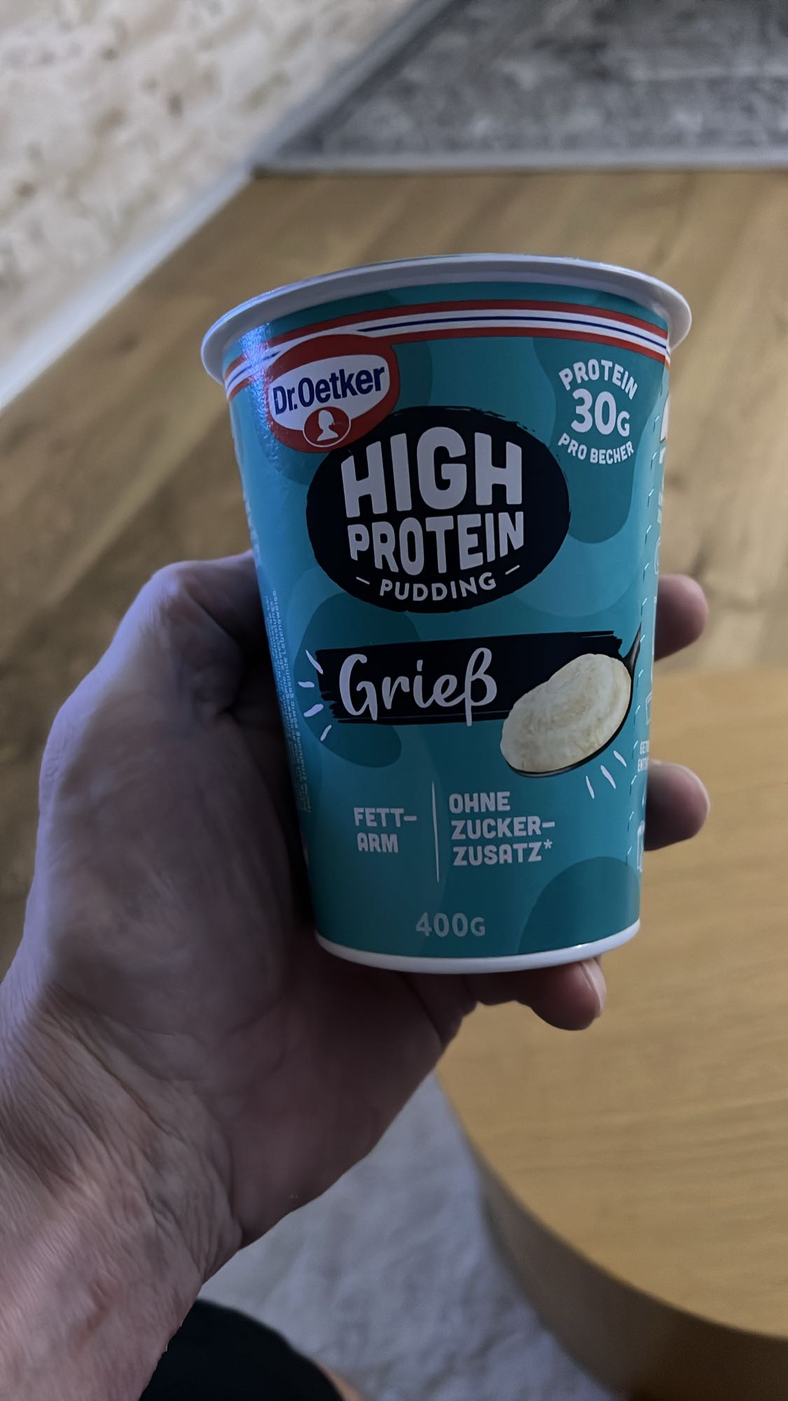 Pudding proteinowy grysik