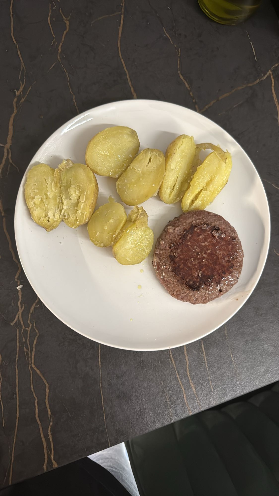 Hamburguesa con papas