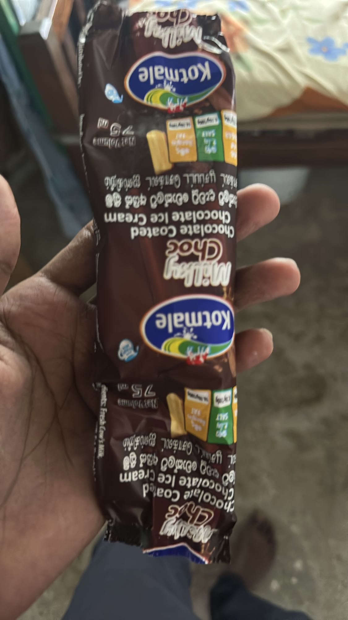 Chocolate Coated Ice Cream