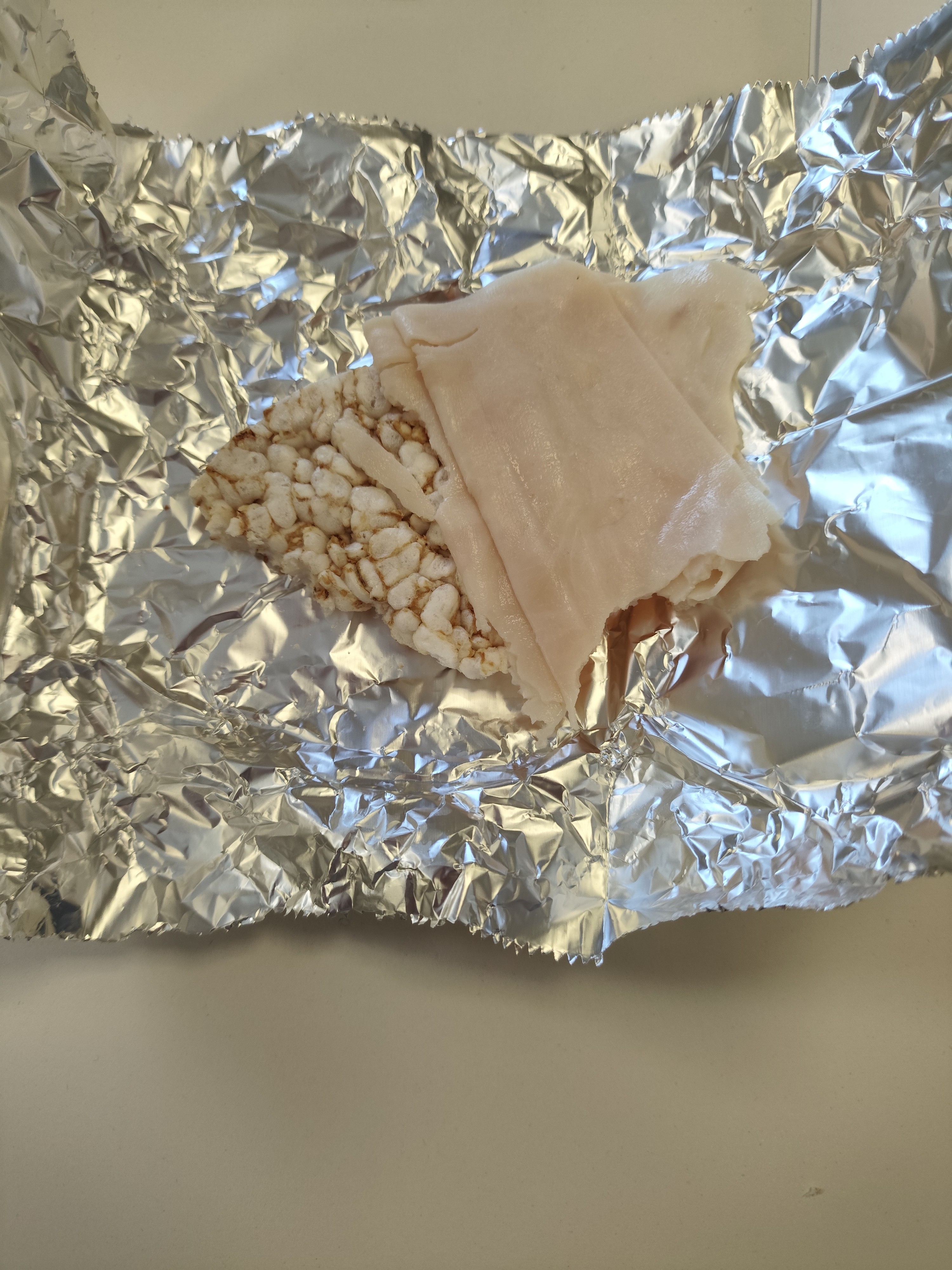 Tortita arroz con pavo