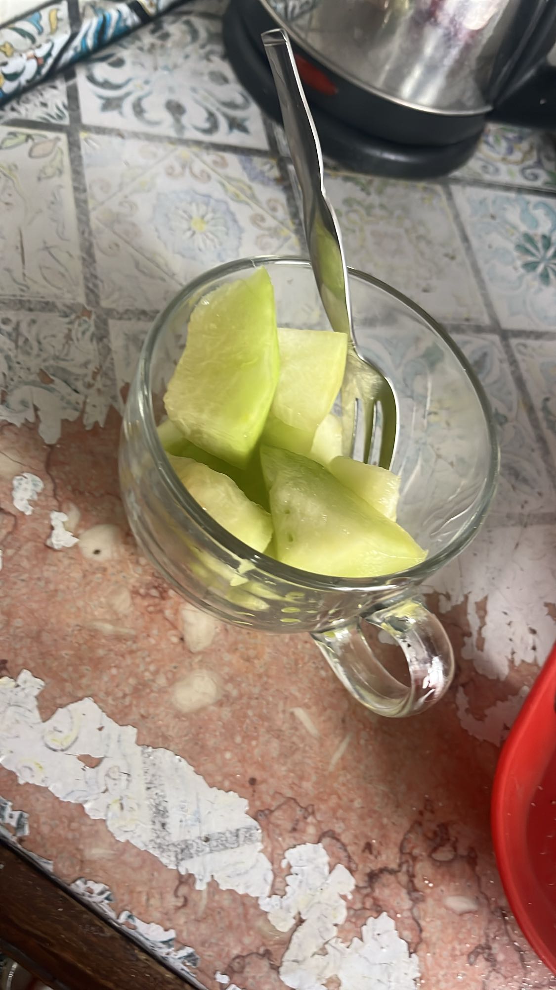 Chopped Honeydew Snack