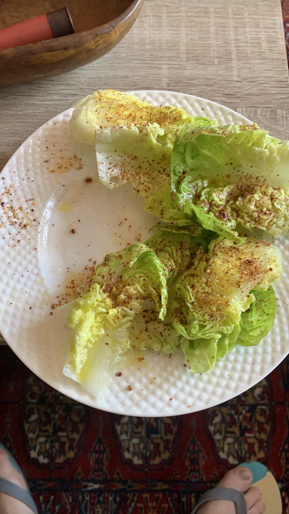 Ensalada de lechuga