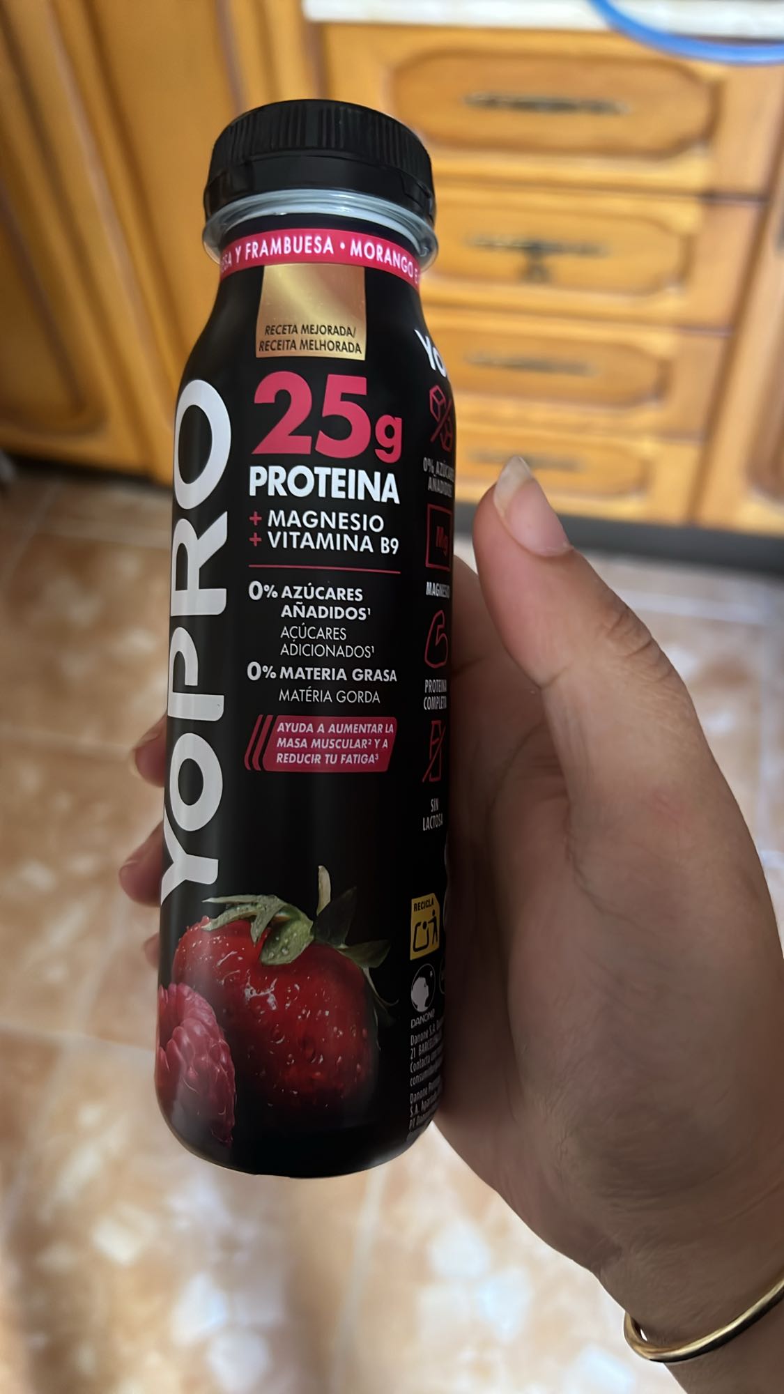 Yopro fresa frambuesa