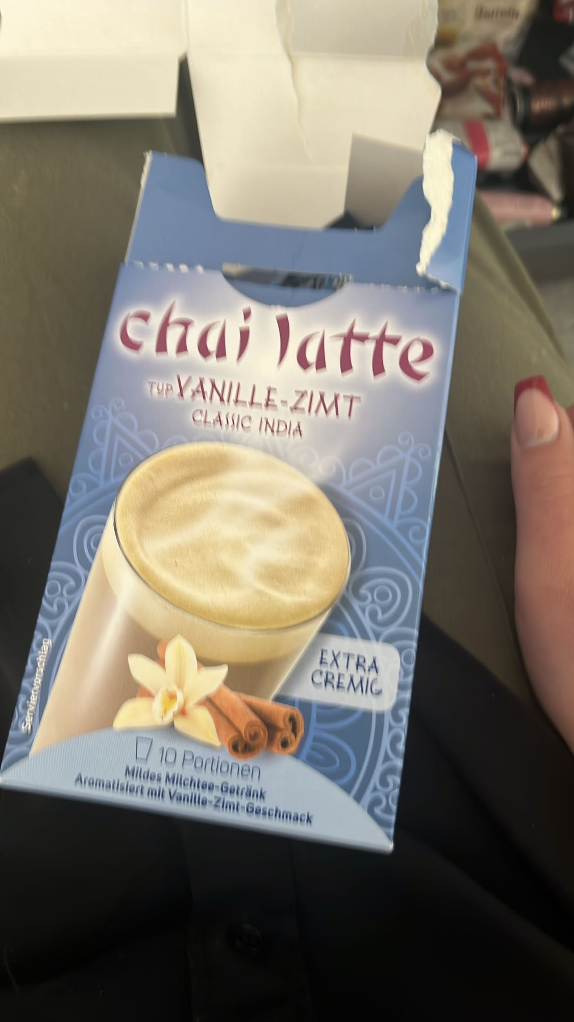 Chai Latte Vanille-Zimt