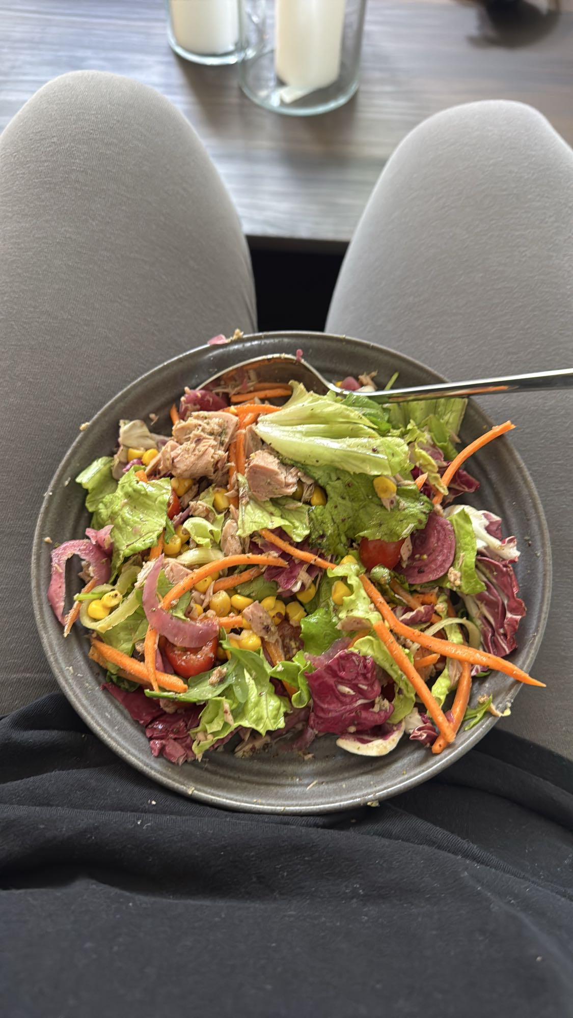 Tonfisksallad med grönsaker