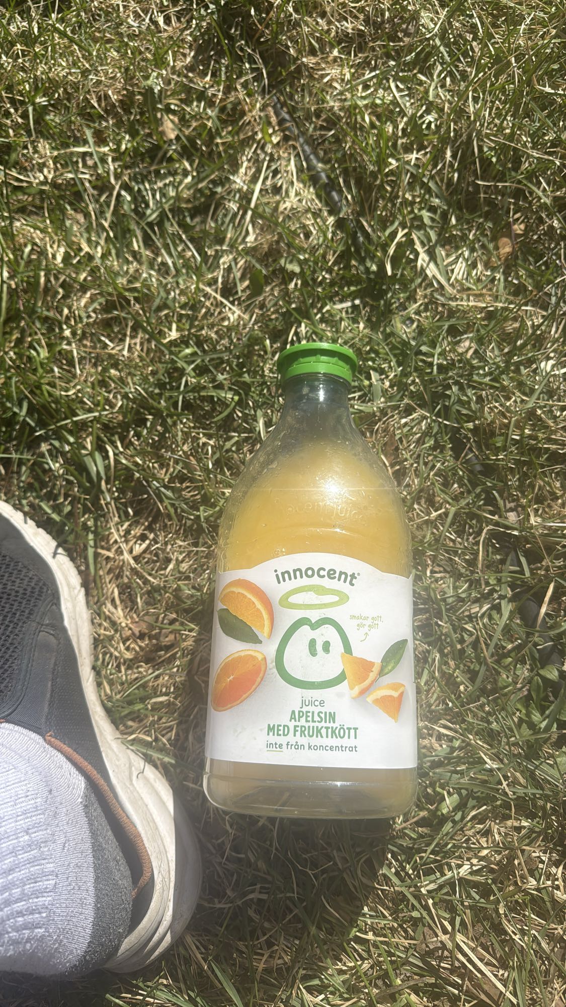 Apelsinjuice med fruktkött