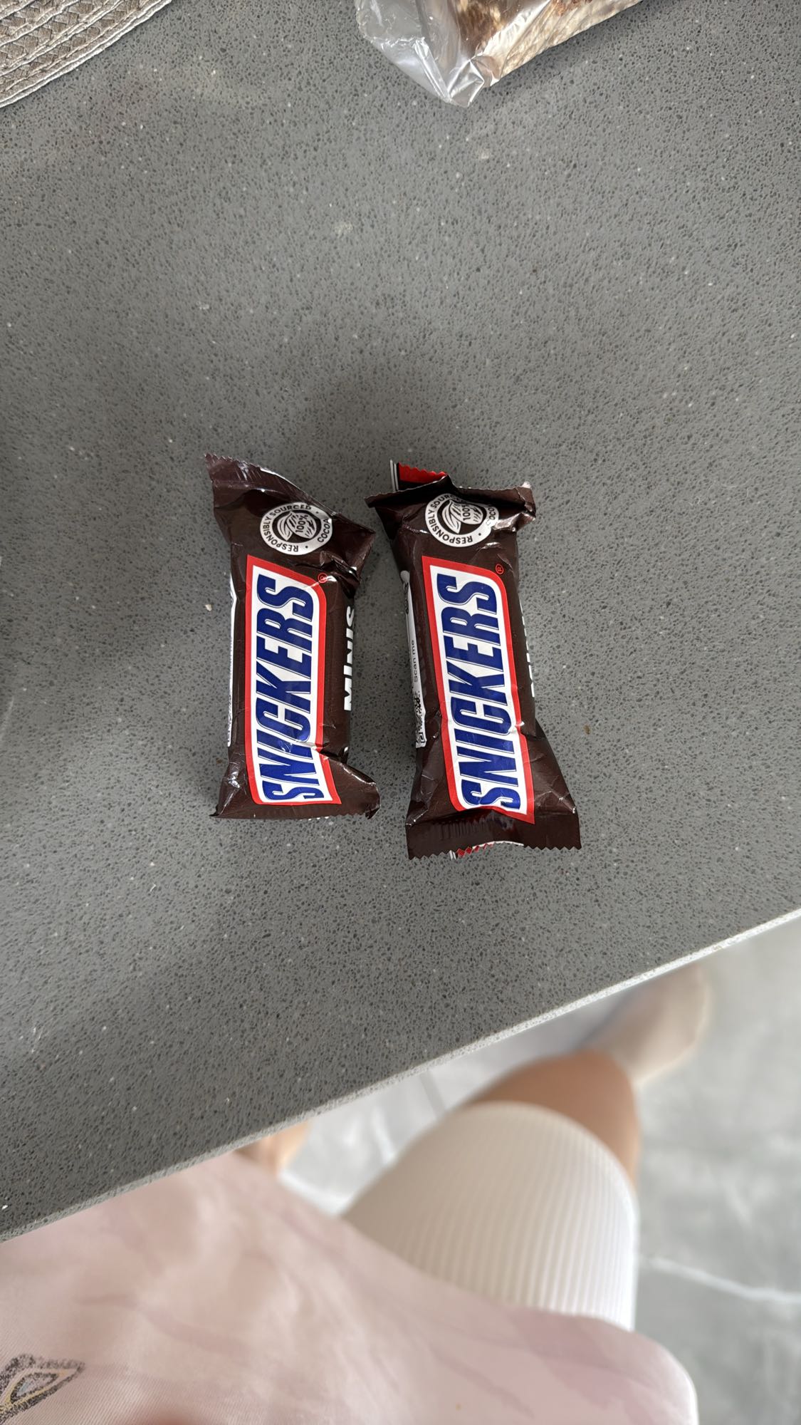 Мини батончики Сникерс